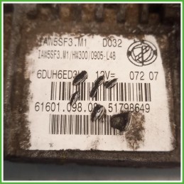 Centralina Motore Iniezione ECU Fiat IAW5SF3M1 Fiat Grande Punto 1.2 Active 51798649 Benzina 2005-2010