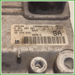 Centralina Motore Iniezione ECU Bosch 55350549 Opel Agila A 1.0 12v. 9164475 Benzina 2000-2003