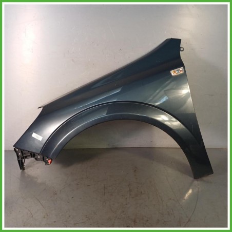 Parafango Anteriore Sinistro SX Opel Astra H Berlina 5 Porte 2004-2009 Grigio Scuro Originale Usato