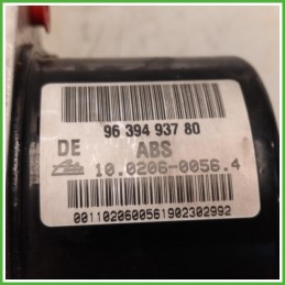 Centralina ABS Modulo Pompa Ate 10020600564 4541H4 Citroen C3 1 Serie 2002-2005 Originale Usato