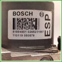 Centralina ABS Modulo Pompa Bosch 0265251997 71771143 Fiat Punto Evo 2009-2011 Originale Usato