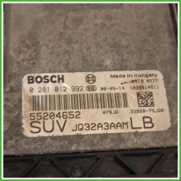 Centralina Motore Iniezione ECU Bosch 0281012992 Suzuki SX4 1.9 JTD 3392079JQ2000 Gasolio 2005-2009