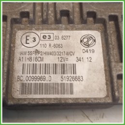 Centralina Motore Iniezione ECU Magneti Marelli IAW5SF8P2 Fiat Punto Evo 1.4 51926683 Benzina 2009-2011