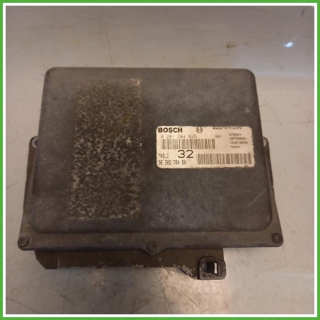 Centralina Motore Iniezione ECU Bosch 0261204625 Peugeot 106 2 Serie 1.0 1929Q0 Benzina 1996-2001