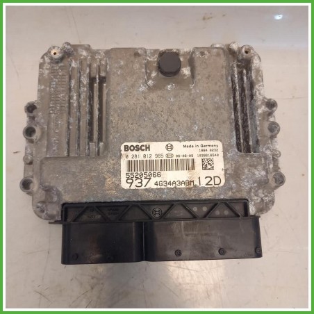 Centralina Motore Iniezione ECU Bosch 0281012965 Alfa Romeo 147 2 Serie 1.9 JTD Distinctive 55204755 Gasolio 2005-2010