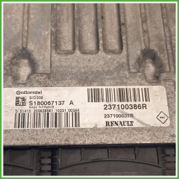 Centralina Motore Iniezione ECU Continental S180067137 Renault Megane 3 Serie 1.5 dCi 237104451R Gasolio 2008-2012