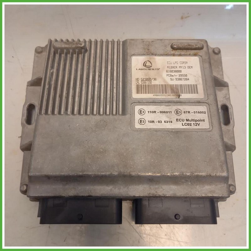Centralina Motore Iniezione GAS Landi Renzo 52300036 Opel Corsa D 1.2 LPG 16v. 616038000 Benzina GPL 2011