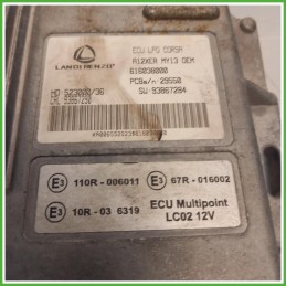 Centralina Motore Iniezione GAS Landi Renzo 52300036 Opel Corsa D 1.2 LPG 16v. 616038000 Benzina GPL 2011