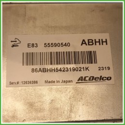 Centralina Motore Iniezione ECU Acdelco 2319 Opel Corsa D 1.2 LPG 16v. 55590540 Benzina GPL 2011