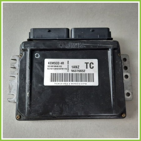 Centralina Motore Iniezione ECU DAEWOO S010016040A3 CHEVROLET (DAEWOO) KALOS T200 1.2 53kw 96376652 2002 2005