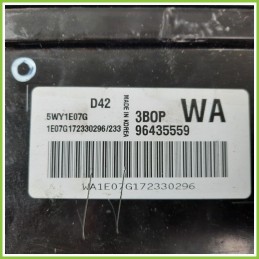 Centralina Motore Iniezione ECU DAEWOO 5WY1E07G CHEVROLET (DAEWOO) KALOS T200 1.2 96435559 Benzina 2005 2008