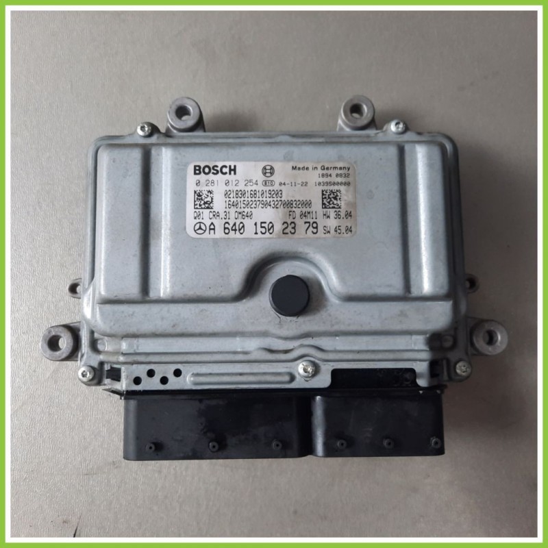 Centralina Motore Iniezione ECU BOSCH 0281012254 MERCEDES-BENZ Classe A W/C169 160 CDI A6401502379 Diesel 2004 2013