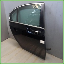 Porta Portiera Sportello Posteriore Destro DX Bmw Serie 5 E60 Berlina Nero Berlina 4 Porte 2003-2010 Originale Usato