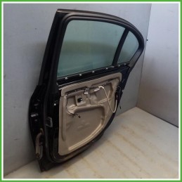 Porta Portiera Sportello Posteriore Destro DX Bmw Serie 5 E60 Berlina Nero Berlina 4 Porte 2003-2010 Originale Usato