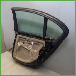 Porta Portiera Sportello Posteriore Destro DX Bmw Serie 5 E60 Berlina Nero Berlina 4 Porte 2003-2010 Originale Usato