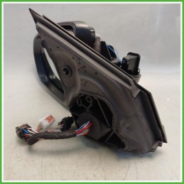 Specchio Specchietto Retrovisore Sinistro SX Nero Peugeot 3008 2 Serie 2020-2023  Originale Usato