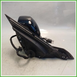 Specchio Specchietto Retrovisore Sinistro SX Nero Peugeot 408 2022  Originale Usato