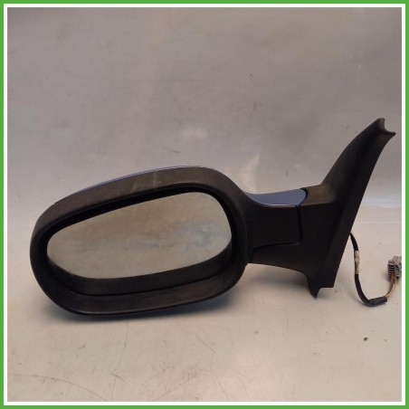 Specchio Specchietto Retrovisore Sinistro SX Blu Nissan Micra 3 Serie 2003-2005  Originale Usato