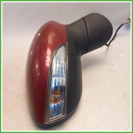 Specchio Specchietto Retrovisore Sinistro SX Rosso Ford Fiesta 6 Serie 2009-2012  Originale Usato