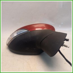 Specchio Specchietto Retrovisore Sinistro SX Rosso Ford Fiesta 6 Serie 2009-2012  Originale Usato