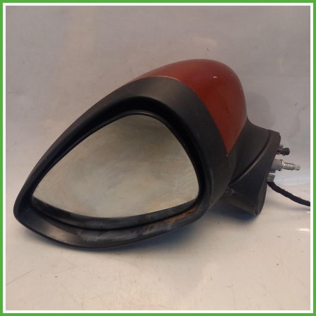 Specchio Specchietto Retrovisore Destro DX Rosso Ford Fiesta 6 Serie 2009-2012  Originale Usato