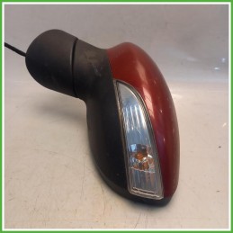 Specchio Specchietto Retrovisore Destro DX Rosso Ford Fiesta 6 Serie 2009-2012  Originale Usato