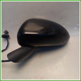 Specchio Specchietto Retrovisore Sinistro SX Nero Opel Corsa D 2006-2010  Originale Usato