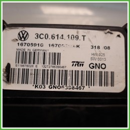 Centralina ABS Modulo Pompa Trw 0250013 3C0614109T Volkswagen Passat 5 Serie 2009-2010 Originale Usato