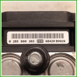 Centralina ABS Modulo Pompa Bosch 0265800303 93192617 Opel Corsa C 2003-2006 Originale Usato