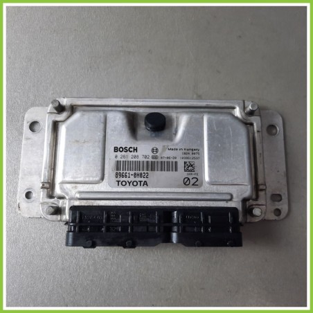 Centralina Motore Iniezione ECU BOSCH 0261208702 TOYOTA AYGO 1a Serie 1.0 12V VVT-I 89661-0H022 Benzina 2005