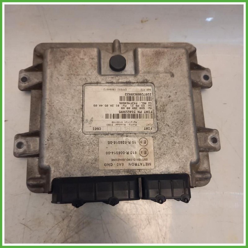 Centralina Motore Iniezione GAS Metatron 110R006001400 Fiat Punto 2 Serie 1.2 51822895 Benzina 2003-2009