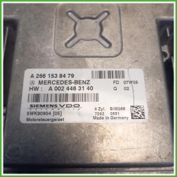 Centralina Motore Iniezione ECU Vdo A2661538479 Mercedes Classe A W169 A150 1.5 Classic A0004469640 Benzina 2004-2008