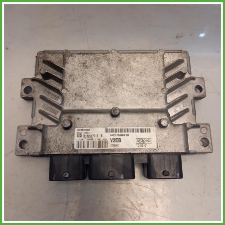 Centralina Motore Iniezione ECU Continental S180047013 Ford Fiesta 6 Serie 1.4 Flexifuel 16v. 1543041 Benzina GPL 2008-2012