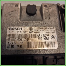 Centralina Motore Iniezione ECU Bosch 0261208908 Citroen Xsara Picasso 1.6 16v. 1942Q1 Benzina 2004-2011