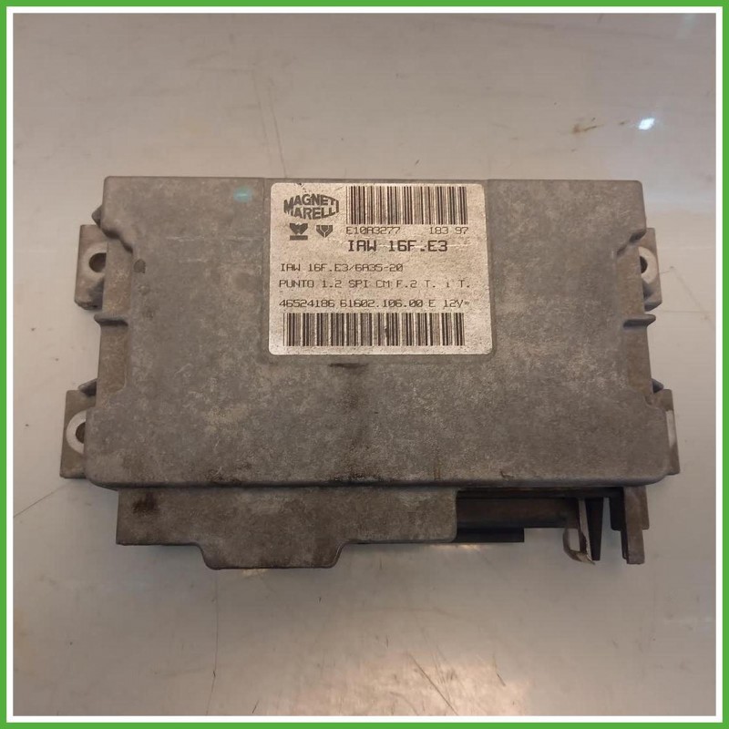Centralina Motore Iniezione ECU Magneti Marelli IAW16FE3 Fiat Punto 1 Serie 1.2 60 S 46527315 Benzina 1996-1999