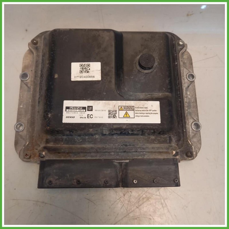 Centralina Motore Iniezione ECU Denso MB2758004853 Opel Astra H SW 1.7 CDTi 16v. 98003171 Gasolio 2007-2009