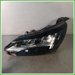 Faro Fanale Proiettore Sinistro SX Valeo 9836230480 Peugeot 3008 2 Serie 2020-2023 1675889580 Originale Usato