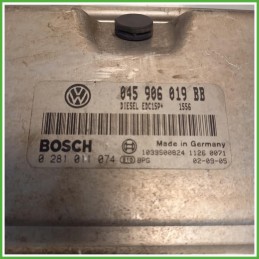 Centralina Motore Iniezione ECU Bosch 0281011074 Seat Ibiza IV 6L1 1.4 TDi 12v. 045906019BB Gasolio 2002-2008