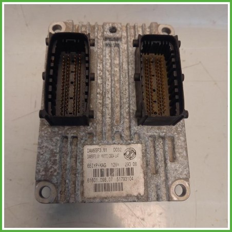 Centralina Motore Iniezione ECU Fiat IAW5SF3 Fiat Grande Punto 1.2 Active 51793104 Benzina 2005-2010