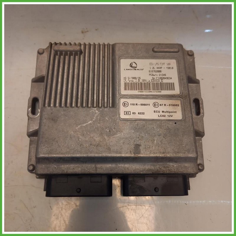 Centralina Motore Iniezione GAS Landi Renzo 616762000 Fiat Panda 2 Serie 1.2 GPL 616762000 Benzina GPL 2009-2010