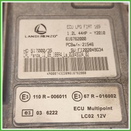 Centralina Motore Iniezione GAS Landi Renzo 616762000 Fiat Panda 2 Serie 1.2 GPL 616762000 Benzina GPL 2009-2010