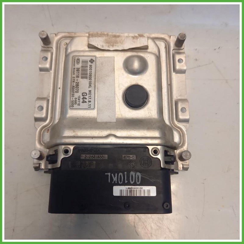 Centralina Motore Iniezione ECU Bosch 9001090010KL Kia Venga 1.4 CVVT 16v. 391182B070 Benzina 2009-2015