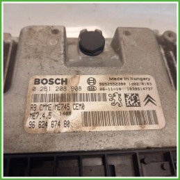 Centralina Motore Iniezione ECU Bosch 0261208908 Citroen Xsara Picasso 1.6 16v. 1942Q1 Benzina 2004-2011