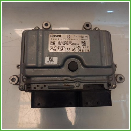 Centralina Motore Iniezione ECU Bosch 0281014668 Mercedes Classe B W245 B180 2.0 CDi Elegance 16v. A6401500534 Gasolio 2005-2008