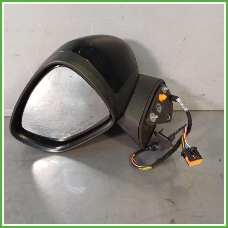 Specchio Specchietto Retrovisore Sinistro SX Nero Opel Crossland X 2020 Magna Z9402130 Originale Usato