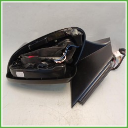 Specchio Specchietto Retrovisore Sinistro SX Nero Peugeot 3008 2 Serie 2020-2023  Originale Usato