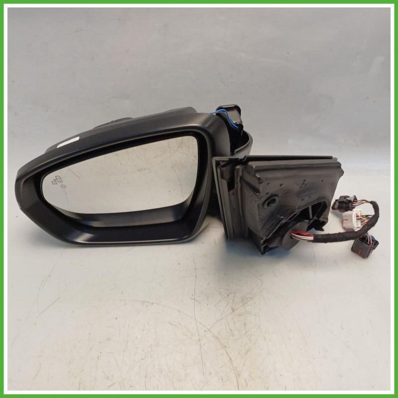 Specchio Specchietto Retrovisore Sinistro SX Nero Peugeot 3008 2 Serie 2020-2023  Originale Usato