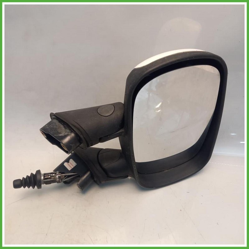 Specchio Specchietto Retrovisore Sinistro SX Bianco Fiat Doblo 1 Serie Cargo 2000-2004  Originale Usato