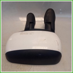 Specchio Specchietto Retrovisore Sinistro SX Bianco Fiat Doblo 1 Serie Cargo 2000-2004  Originale Usato