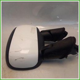 Specchio Specchietto Retrovisore Sinistro SX Bianco Fiat Doblo 1 Serie Cargo 2000-2004  Originale Usato